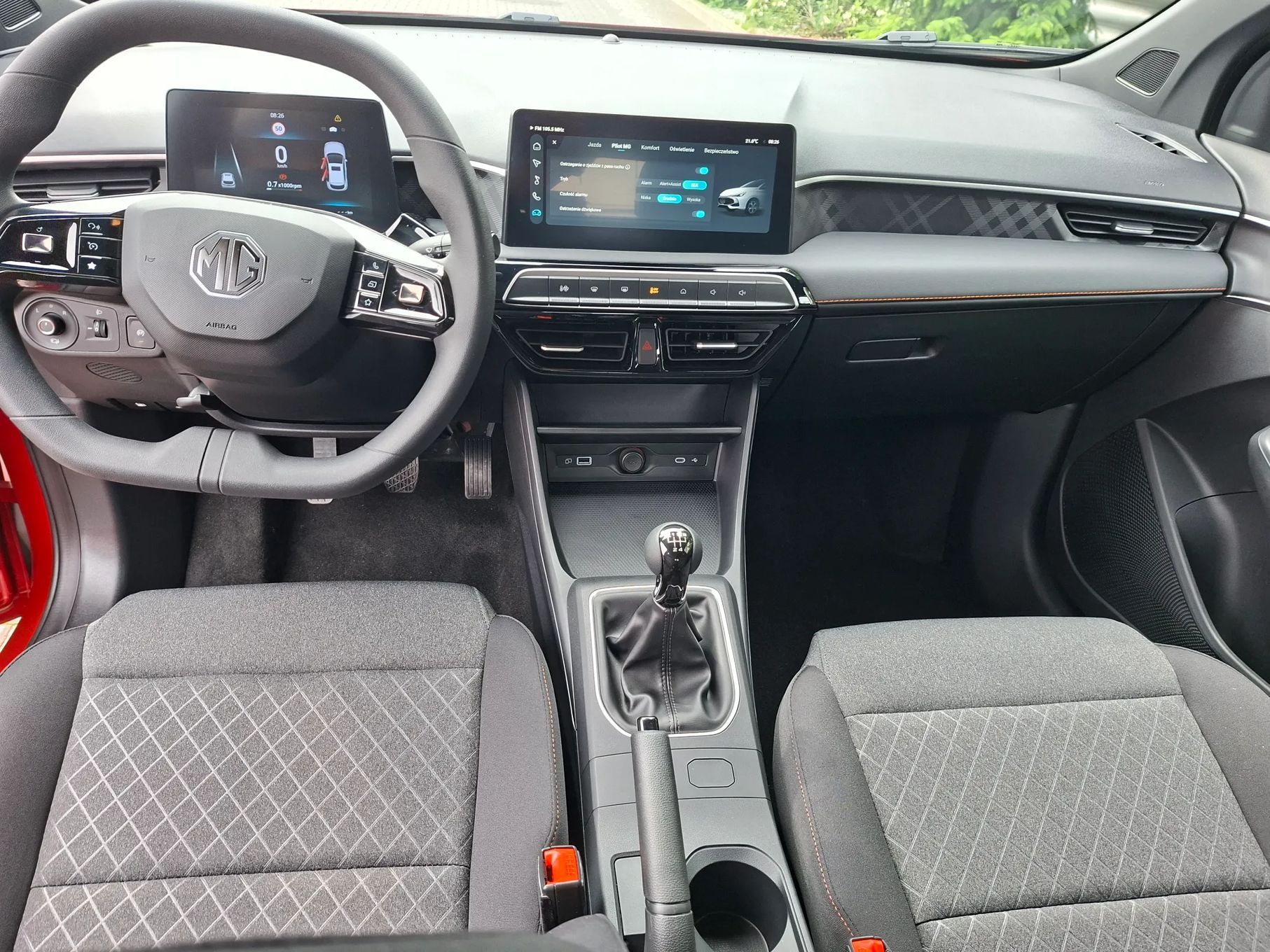 MG MG3 1.5 L 115 KM Excite Czerwony