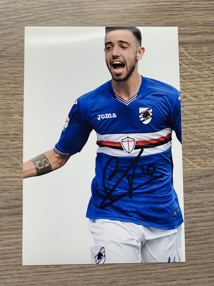 Autograf Bruno Fernandes ORYGINAŁ