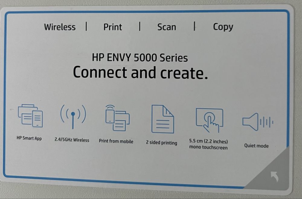 Impressora e Scanner HP 5032 sem fios