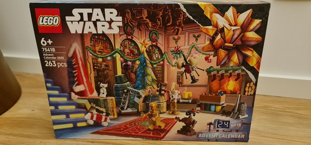 LEGO Star Wars 75418 — Advent Calendar 2025, NOVO E SELADO