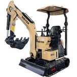Minikoparka Meyer EX12 - silnik YANMAR, pompa PARKER jak JCB CAT