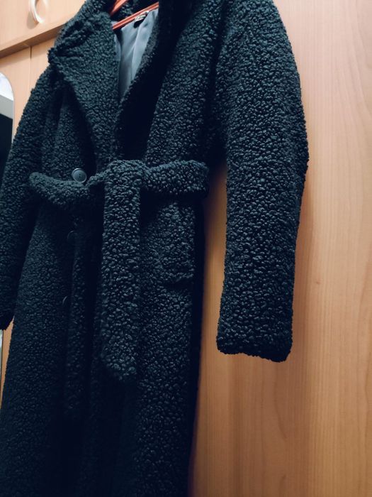 Пальто зимове тедді трендове