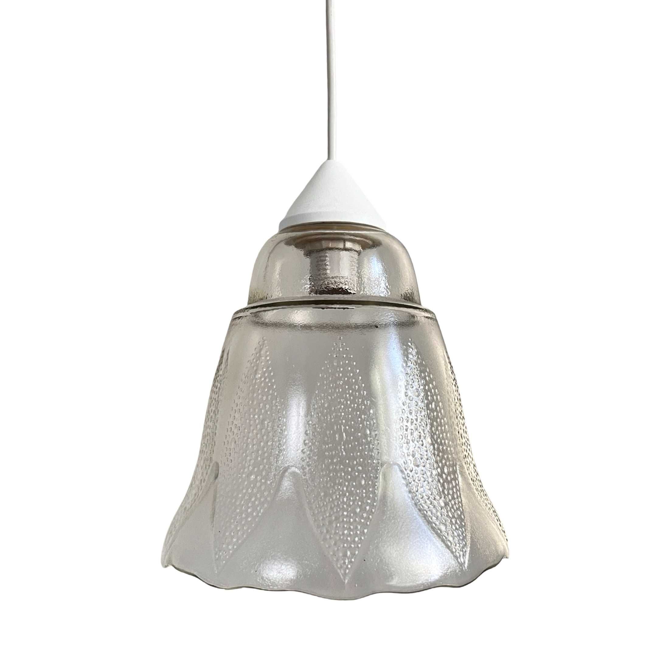 Lampa wisząca kwiat, Narva Leuchen, Niemcy, lata 70.