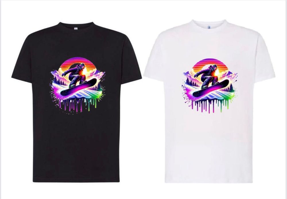 Koszulka z własnym nadrukiem, grafika, logo