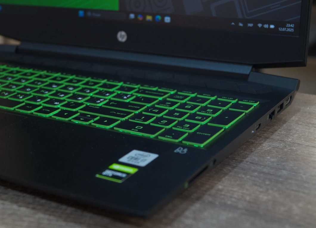 ГАРАНТІЯ HP 16"IPS 144Гц/Core i7-10750H/RAM 8/SSD 512/GTX 1650TI)TVOYO