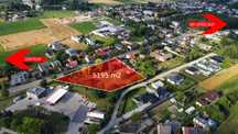 Krotoszyn ul. Ostrowska - działka 0.5 ha, media, mpzp, pod inwestycje