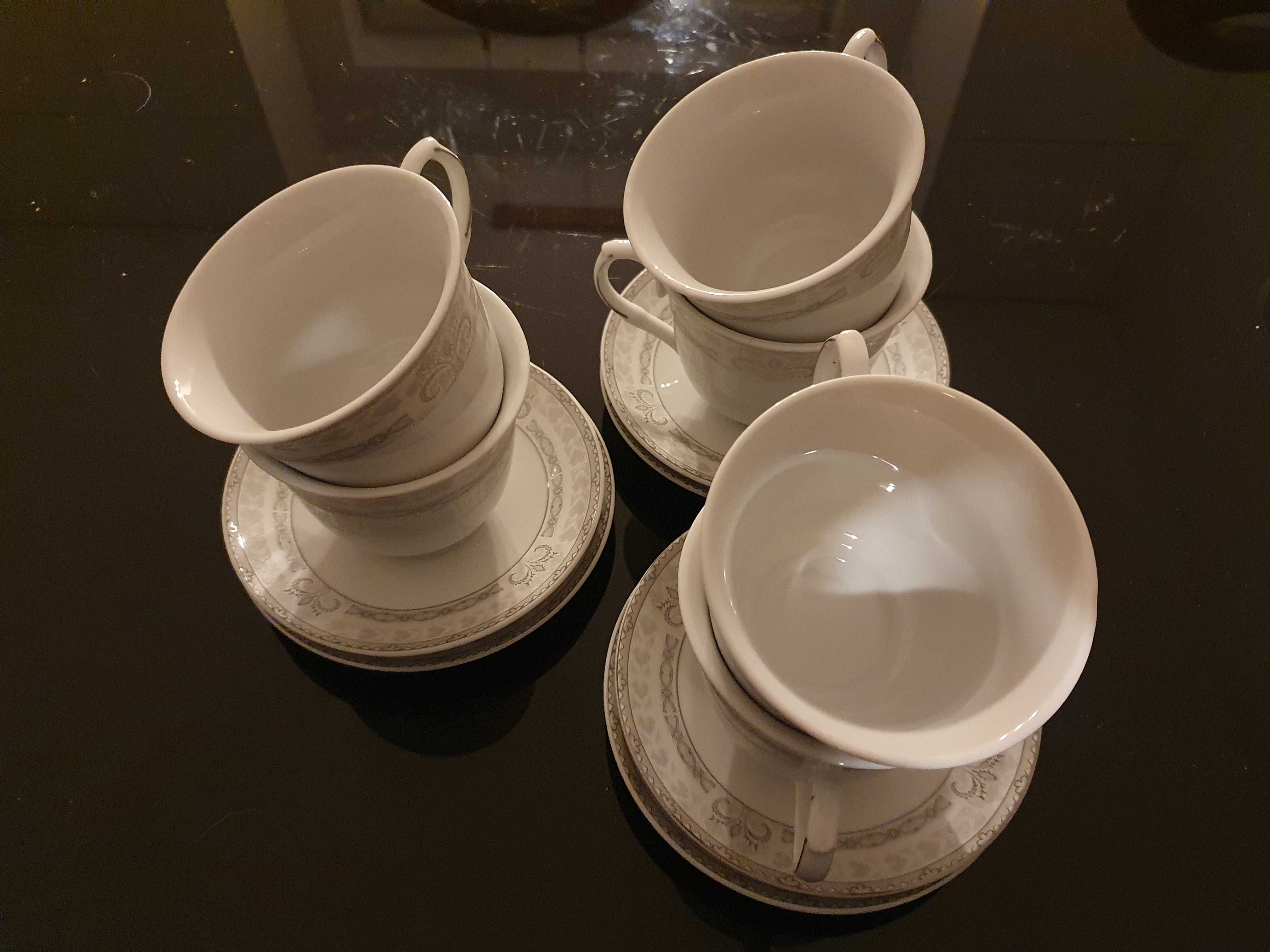Komplet kawowy z japońskiej porcelany