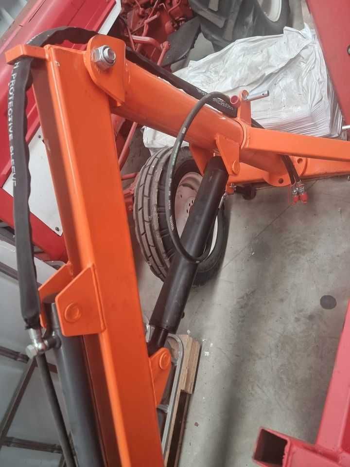 Grua guincho para trator agricola hidraulica rotativa NOVA
