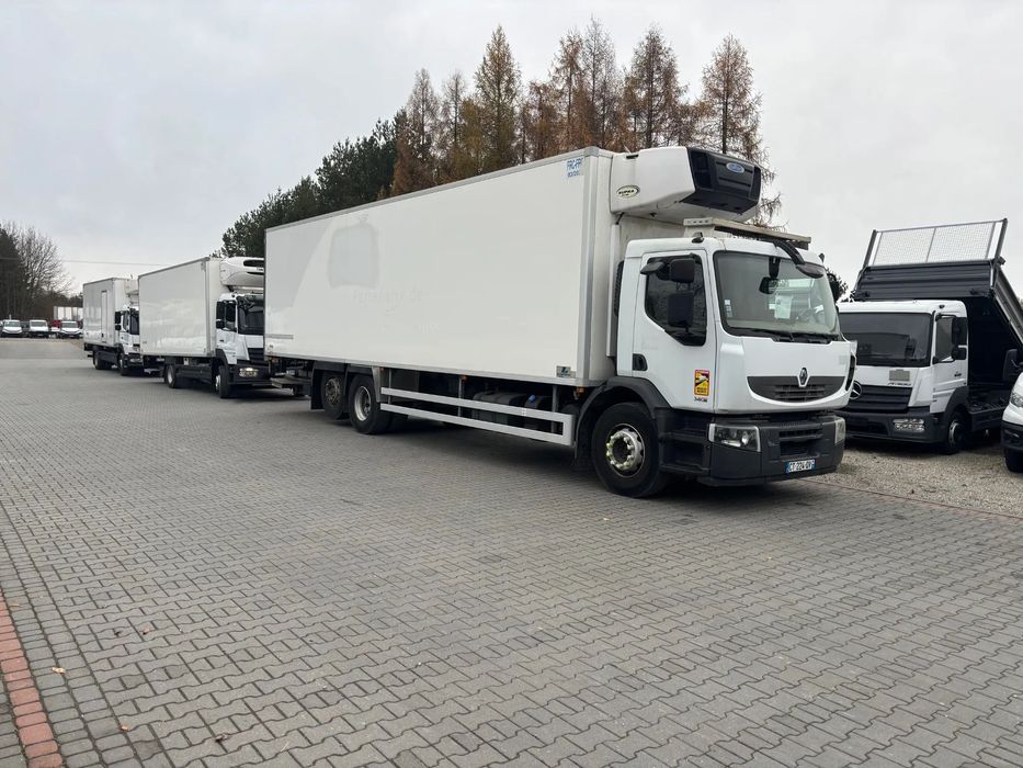 Renault PREMIUM P 340 26 T  Renault premium os wleczona chlodnia podwozie do zabudowy