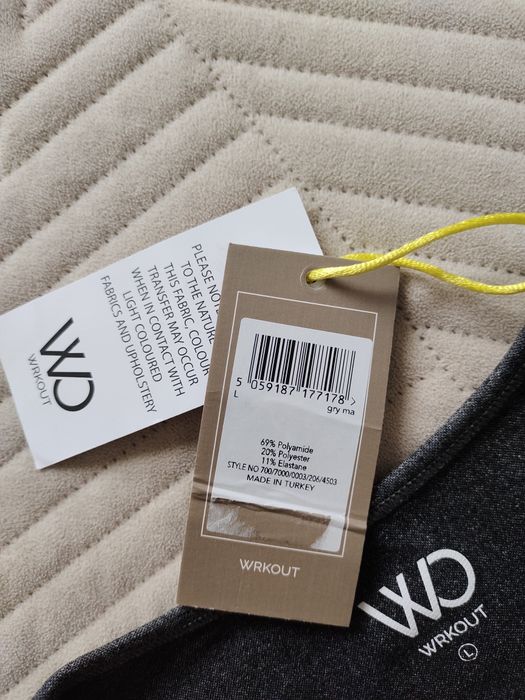 Nowy top sportowy WORKOUT, r.M-L