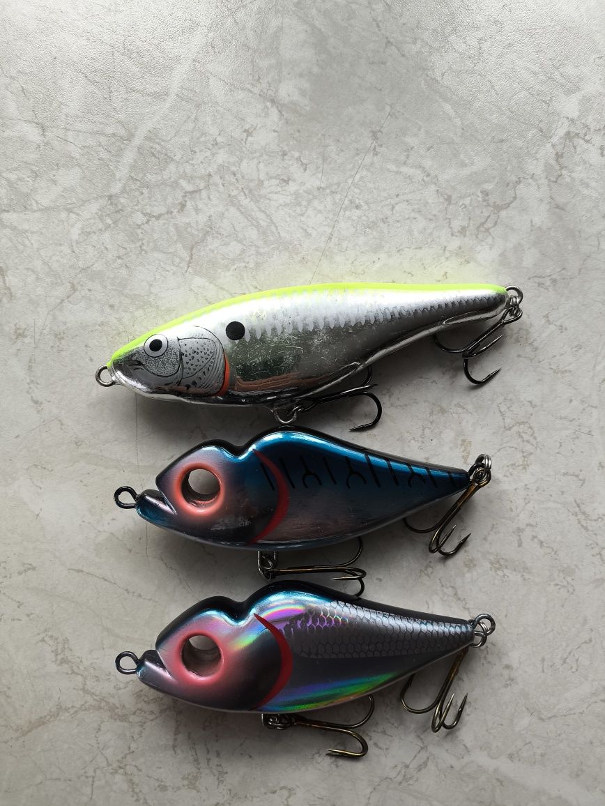Jerk Rapala Glidin, Fladen Conrad Melvin Jerk