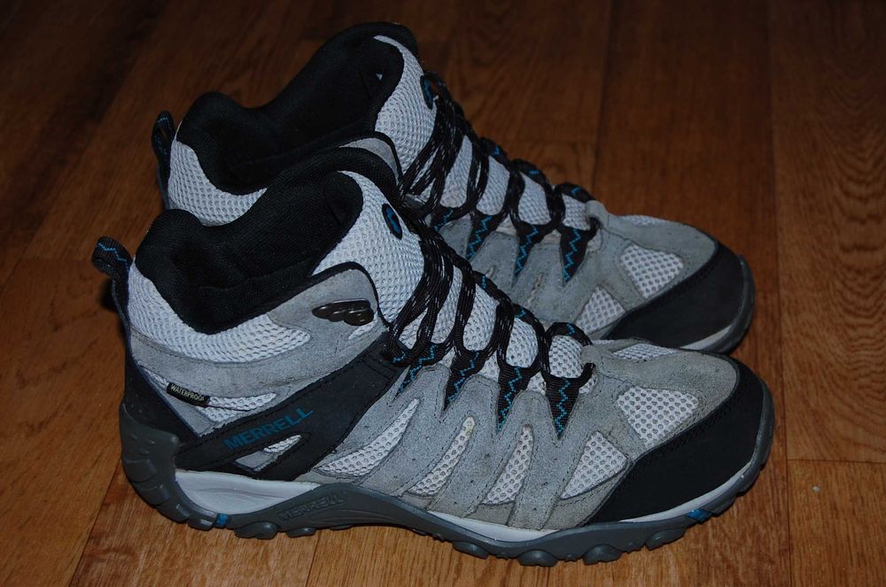 ботинки на мембране 40,5-41р Merrell Sketchers Meindl Goretex Brutting