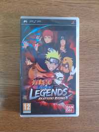 Jogo PSP Naruto Shippuden Legends Akatsuki Rising,Usado
