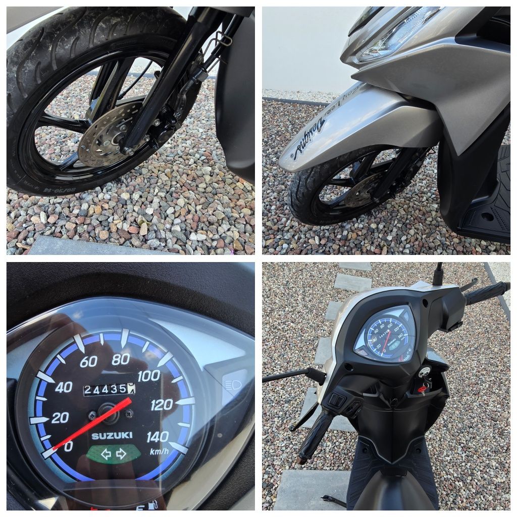 Suzuki address 110 po serwisie 2015r transport raty gratisy zapraszamy