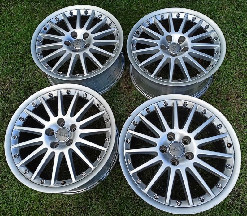 Alusy 18 5x112 Oryg BBS AUDI 8H0 A3 A4 A6 A8 Q3 VW Skoda Seat Skręcane