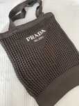 Torba na lato Prada lato szary - grafit super cena