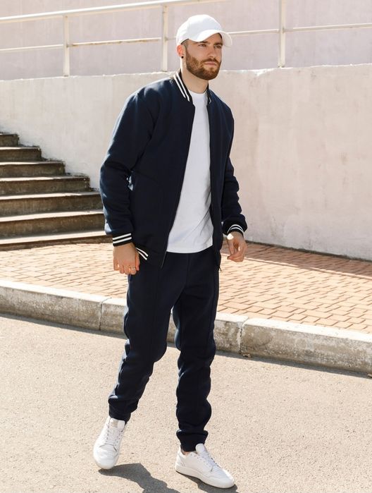 Темно-синій костюм на підлітка р.S