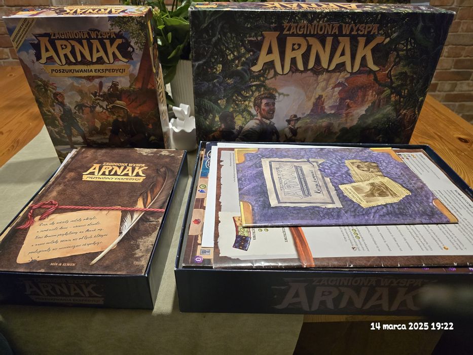 Insert do gry Zaginiona Wyspa Arnak od Redrewno