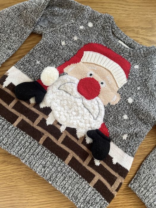 Świateczny sweterek 4-5 lat 110cm