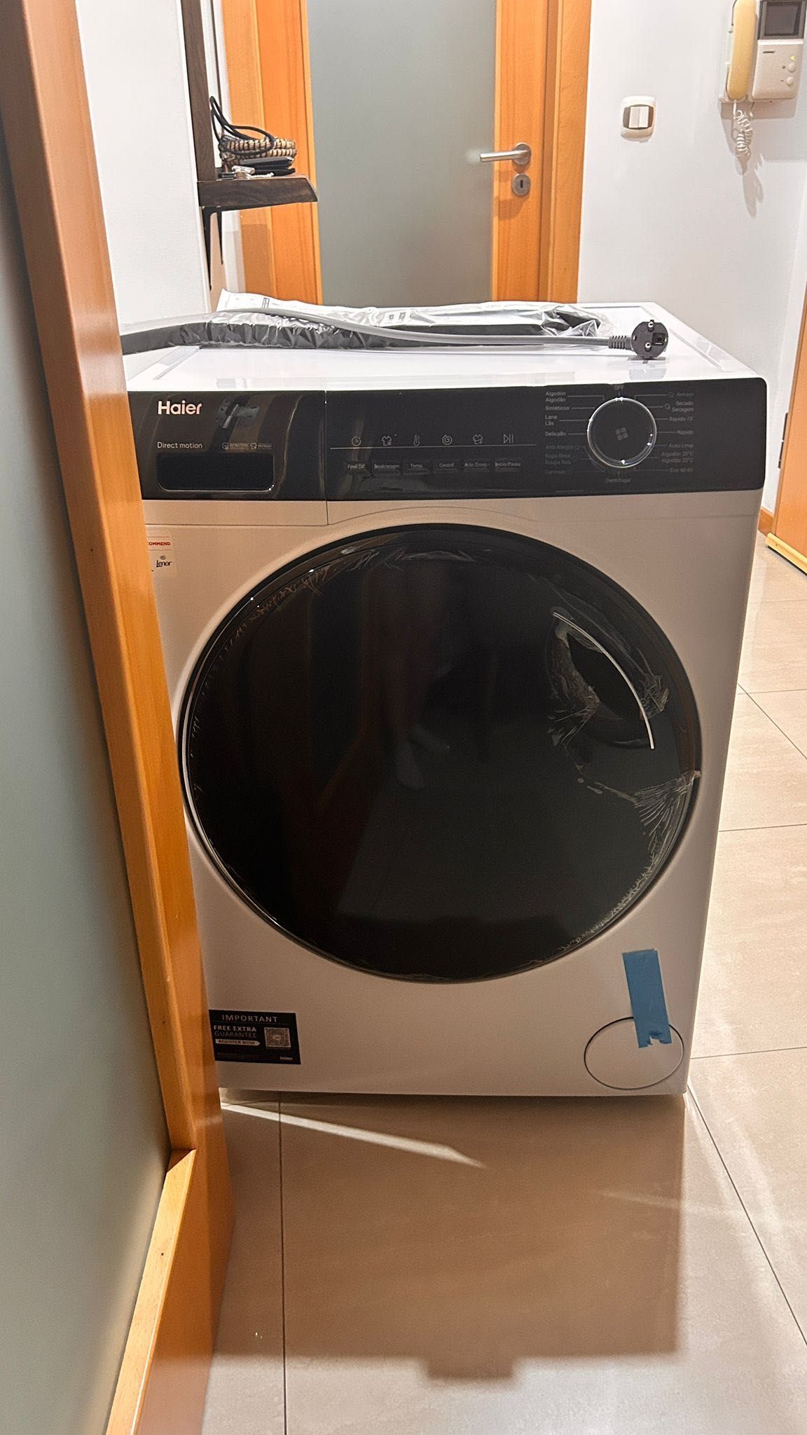Máquina lavar e secar roupa nova HAIER I-Pro Series 3
