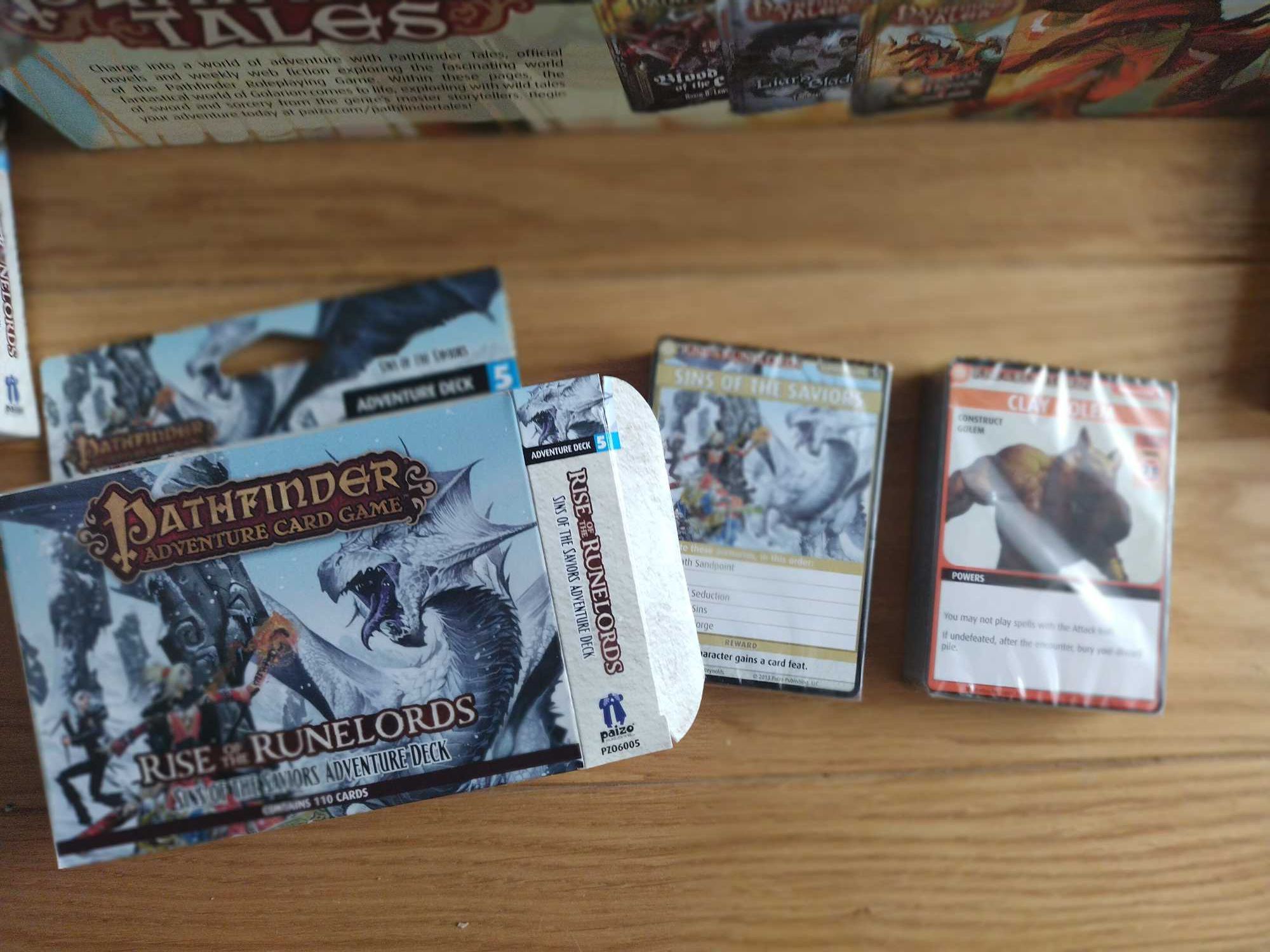 Pathfinder: Rise of the Runelords + 6 dodatków jak nowa!