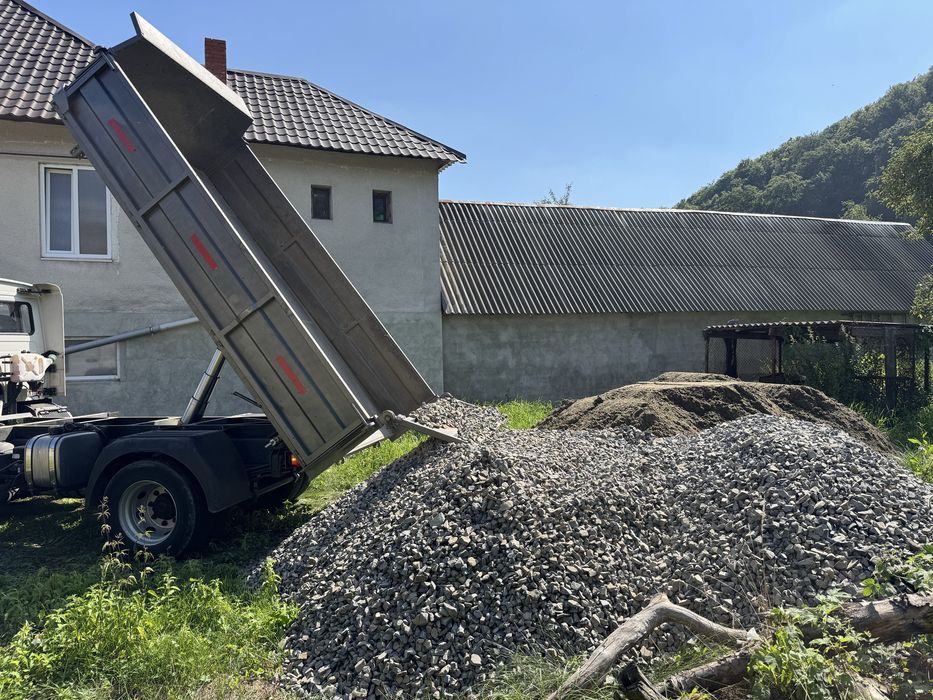 Вивіз сміття, Доставка, пісок, щебень, відсів, мучка, глина, ескаватор