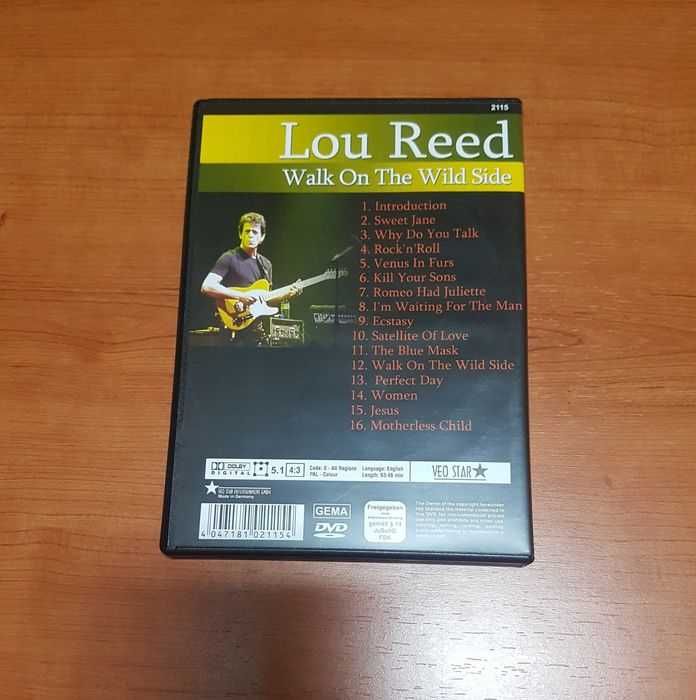 LOU REED: Walk On The Wild Side (compilação de atuações ao vivo)