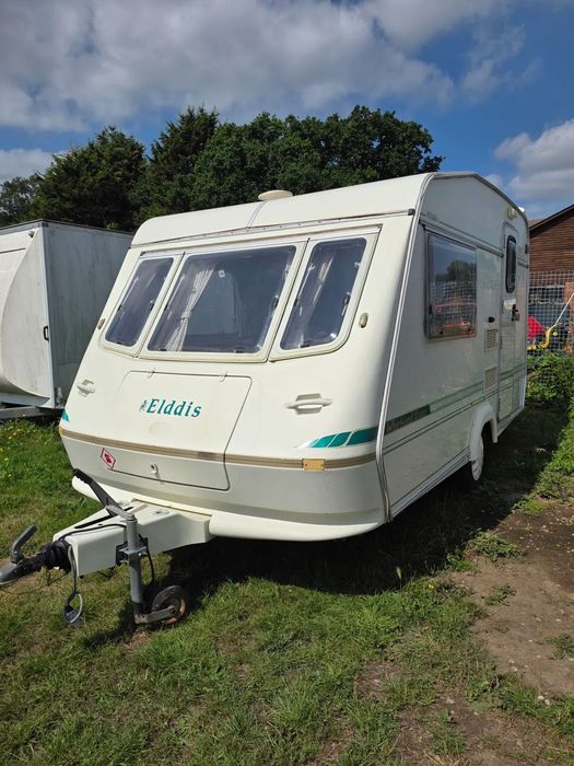 Elddis Whirlwind ex300  Przyczepa kempingowa 2/3 osobowa na działke, biuro , ryby  Stacjonarni