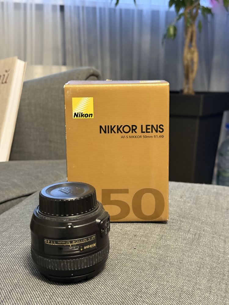 Об'єктив Nikon AF-S Nikkor 50mm f/1.4