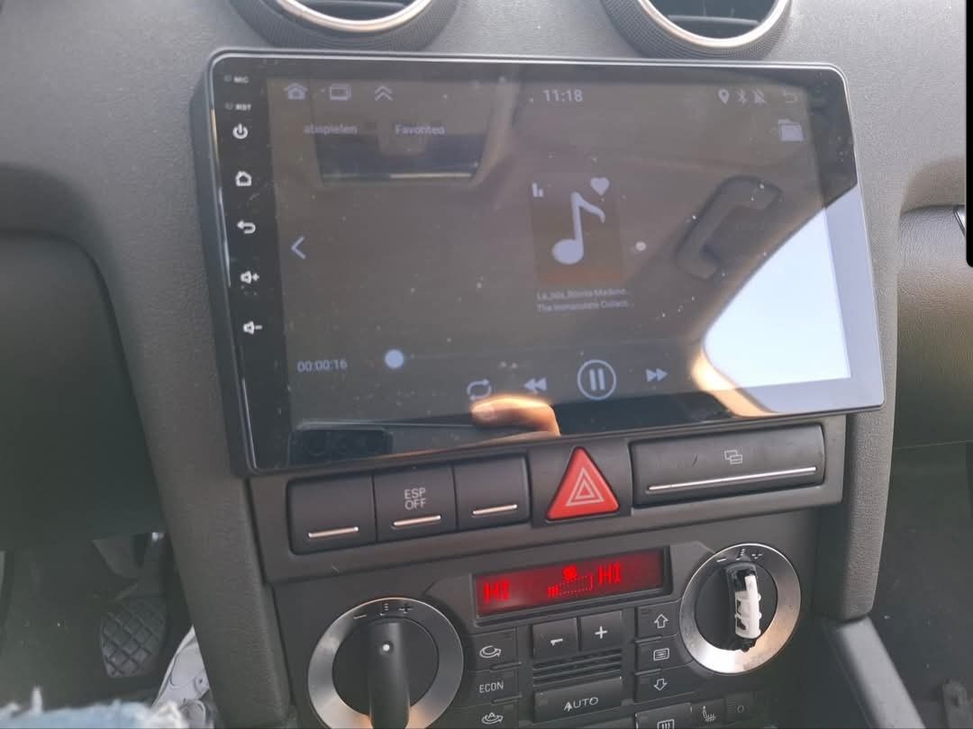 Audi a3 8p 2DIN Radio 9Cali ANDROID DVD NAWIGACJA Tablet 08-12r.
