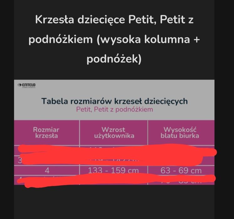 Krzesło Entelo Pepti 4