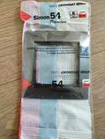 Ramka pojedyncza Simon 54 Premium DR1/48 antracyt