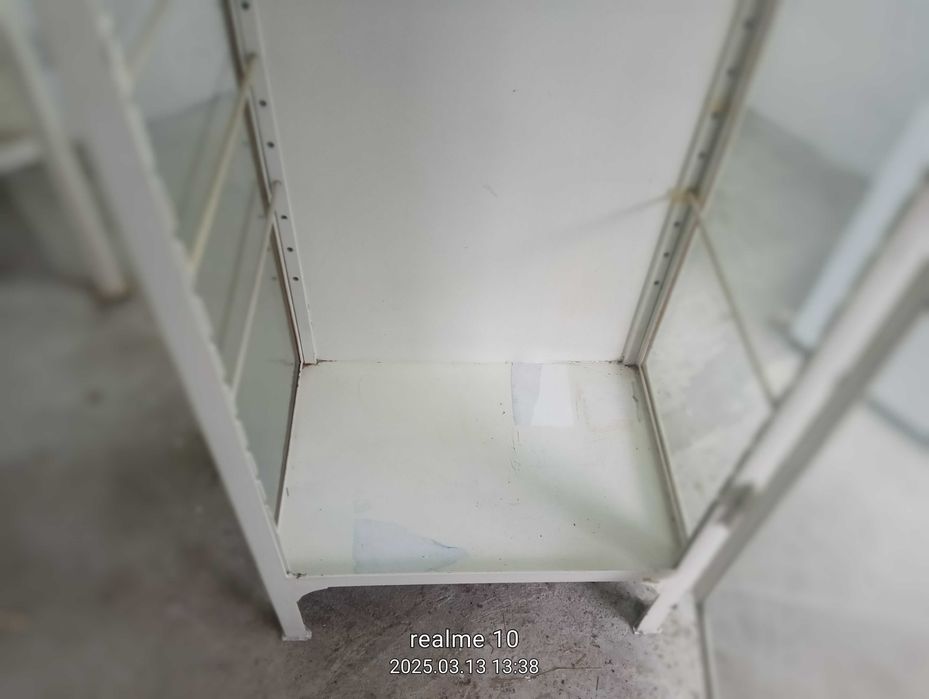 Stara szafa lekarska typ X-90 METALMED zabytek / antyk / PRL