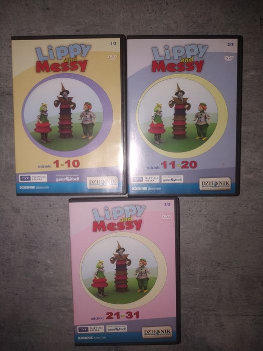 Zestaw płyt DVD dla dzieci