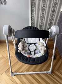 Крісло гойдалка для немовлят 4BABY Swing