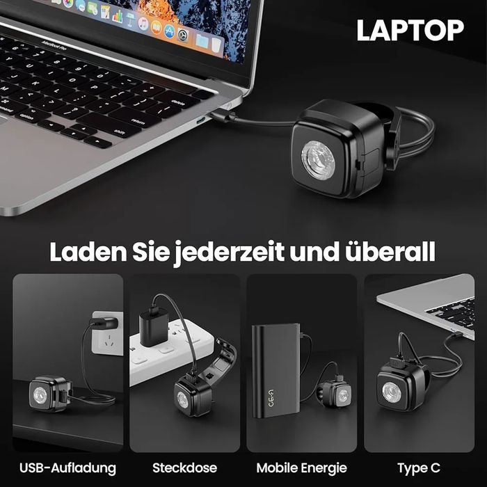 Світлодіодний велосипедний ліхтар.