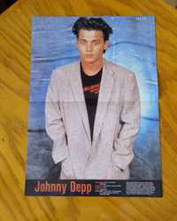 Johnny Depp / New Kids On The Block - plakat A3