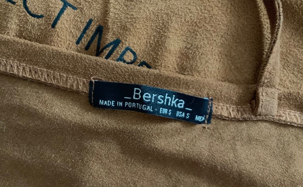 Camisola Bershka tipo camurça