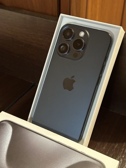 Iphone 15 Pro Blue Titanium 128 gb