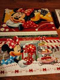 Puzzle Minnie Mouse 2 sztuki