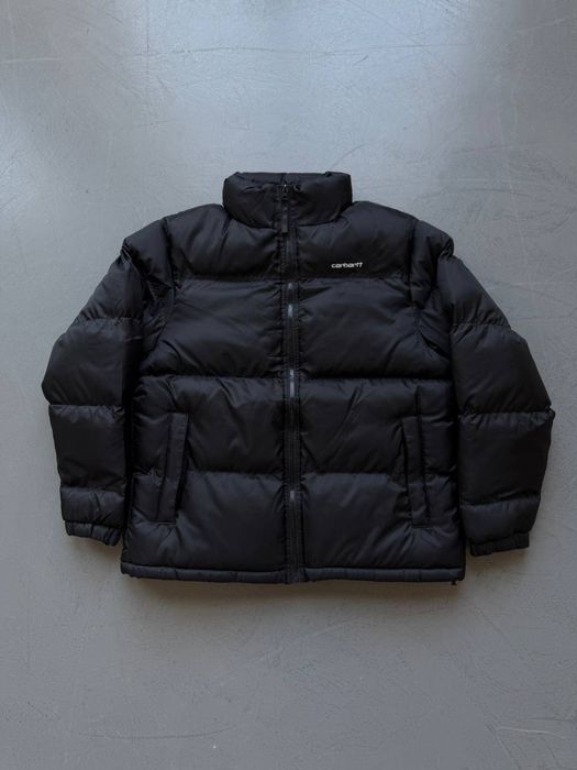 Куртка Carhartt зимова / чорна / чоловіча / M-2XL / оригінальний стиль