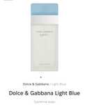 Туалетна вода Dolce & Gabbana Light Blue