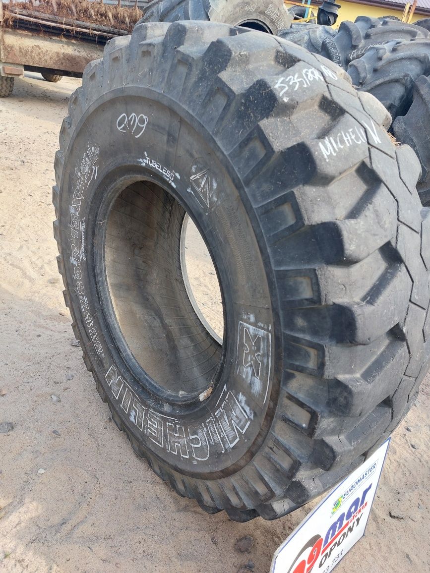 335/80R18 Michelin opona używana rolnicza przemysłowa