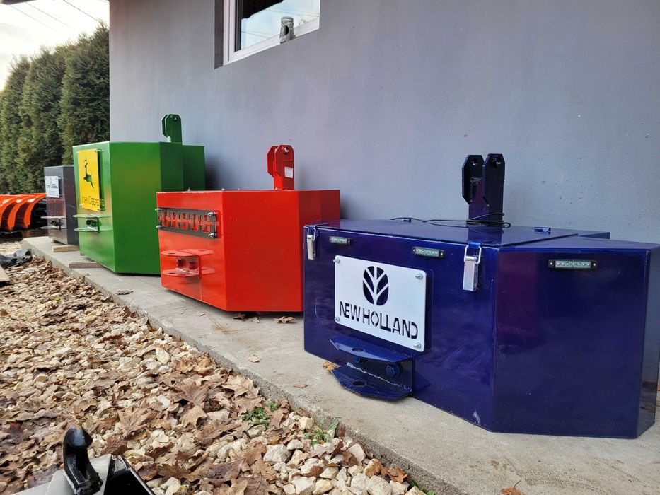 Obciążnik na przedni TUZ ciągnika/ Balast na tył traktora z LOGIEM