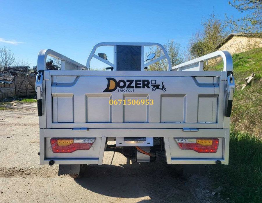 Електро трицикл Dozer Model-3 Дозер скутер 1500W Запас ходу65км Кредит