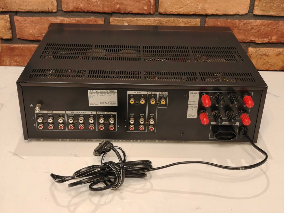 SONY TA-F222ES ! Znakomity wzmacniacz STEREO ! OKAZJA