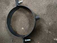 Obejma rury spustowej 90mm antracyt