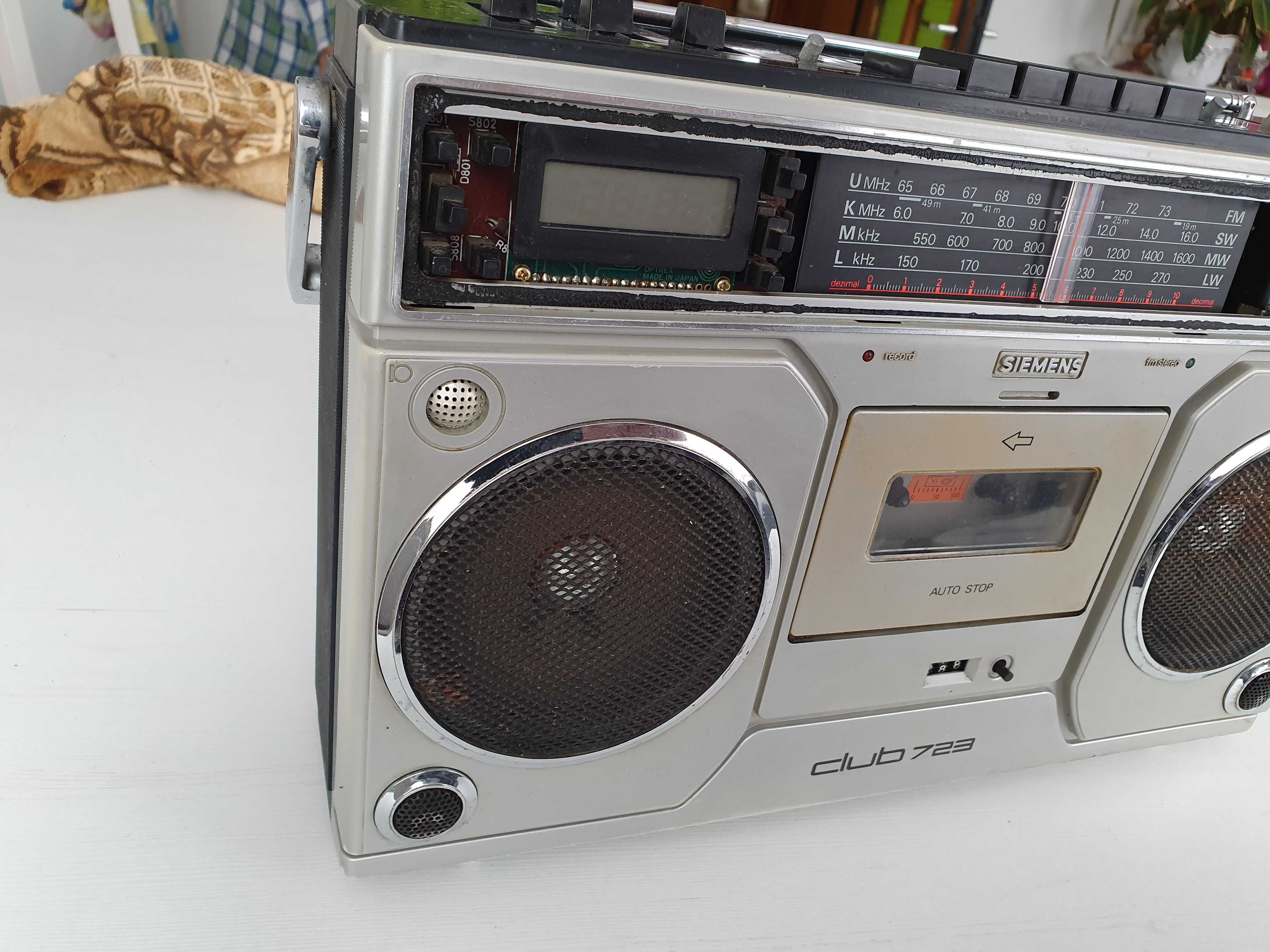 Radiomagnetofon SIEMENS club 723 boombox vintage