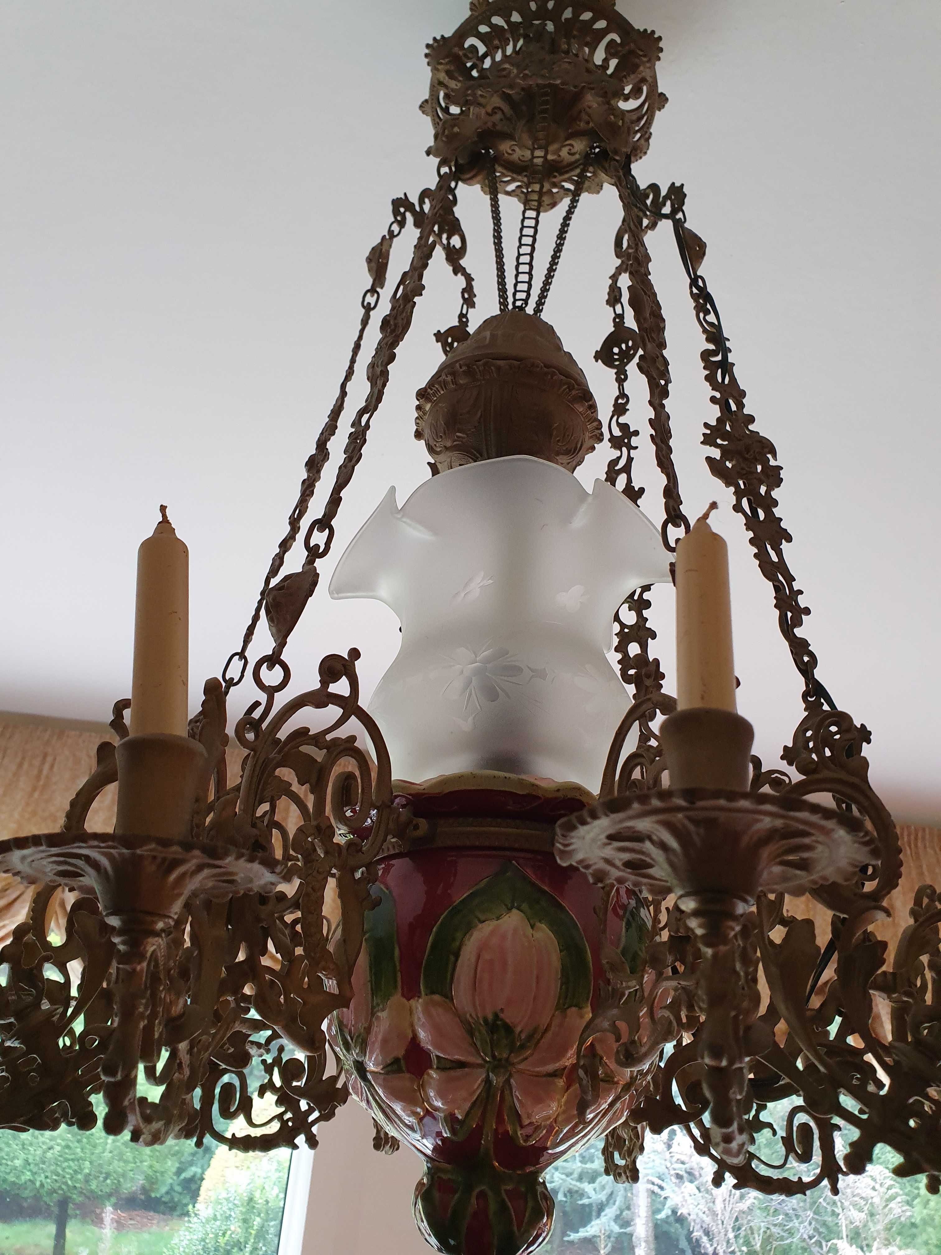 lampa antyk, wisząca