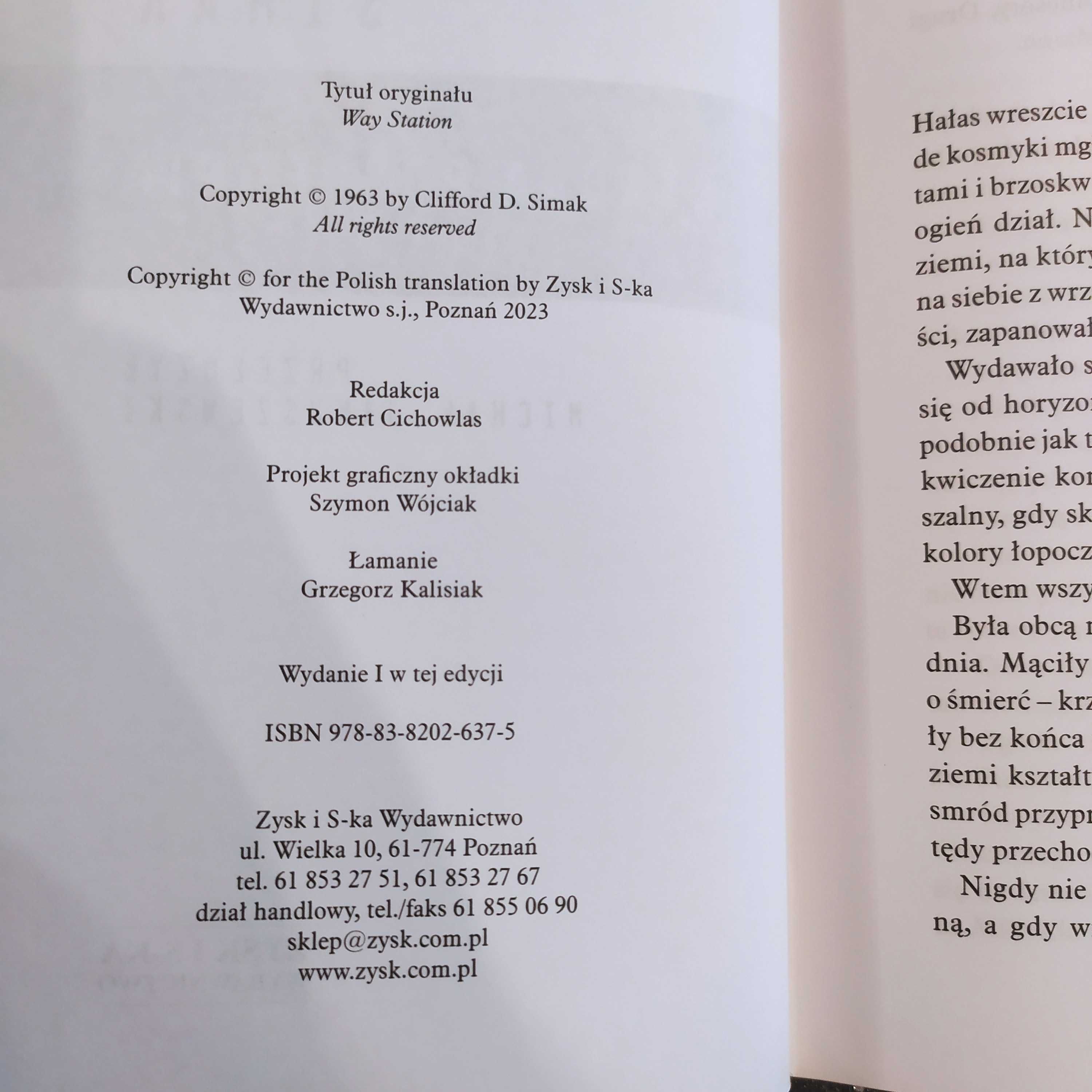 Stacja pośrednia, Clifford D. Simak